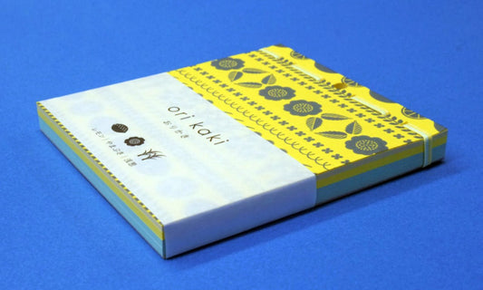 ori kaki "おりかき" Notepad (Lemon color)