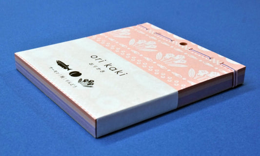 ori kaki "おりかき" Notepad (Peach color)